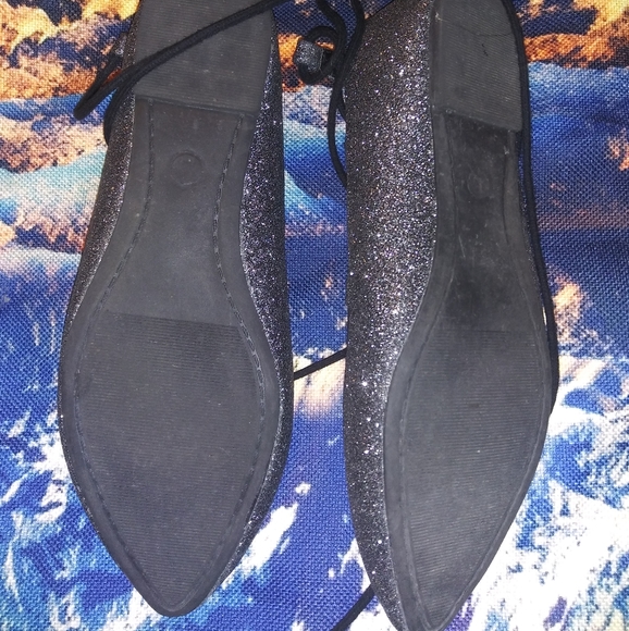 Rue 21 Lace-Up Ballet Flats - Picture 2 of 3